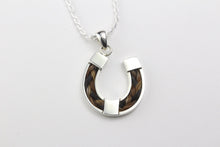 Load image into Gallery viewer, Horse Shoe Horse Hair Pendant