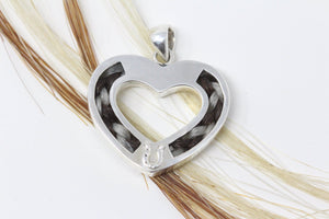 Hoofprint on Your Heart Pendant or Key Chain