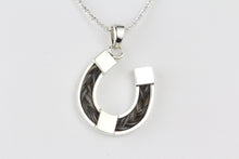 Load image into Gallery viewer, Horse Shoe Horse Hair Pendant