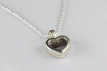Load image into Gallery viewer, Mini Heart Locket Pendant &amp; Charm